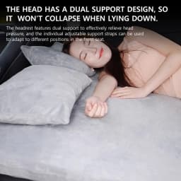 Car Mattress for Camping Trunk Memory Foam Mattress Foldable Memory Foam Car Bed Non-Slip Design for Tesla Model Y 3 2021-2026
