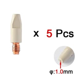 24KD New Coating Protection Non-stick Nozzle 0.8/1.0/1.2mm MIG Torch Gas Nozzle Tip Holder For MB-24KD MIG MAG Welding Torch