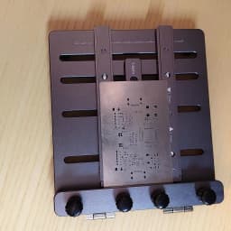 Mini Steel Stencil Printing Jig for PCB Assembly (Supports Double-Sided SMT) New Version CNC Solder Paste Stencil Fixture