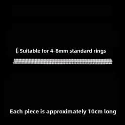 Invisible Transparent Silicone Ring Adjuster Elastic Band Size Modifier for Loose Rings Home Fabric Accessories DIY Sewing