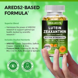 Lutein and Zeaxanthin Extract Supplement - Eye Vitamins, Supports Tired, Dry Eyes, Macular-Eye Health & Vision Support