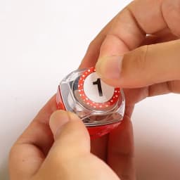 5pcs/Bag Number 1-50 Color Circular Adhesive Sticker -1 Inch Waterproof Code Number Label Clothing Size Label