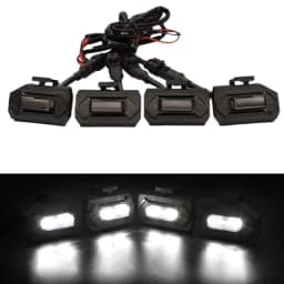 New 4PCS/1set LED Front Grill Lights for Toyota Tacoma Raptor TRD Off Road Sport 2020 2021 External Grill Lamp LED Grille Lights