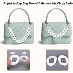 Purse Chain Acrylic Strap Bag Chains for Handbags Accessory Replacement Chain DIY Bags Decoration