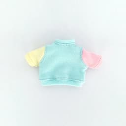 Ob11 Doll Clothes Solid Color Striped Hoodie T-Shirt With Long Sleeves Accessories For Bjd,Gsc,Obitsu11, Molly, Ymy, P9, GsC