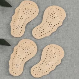 Leather Forefoot Pad for Women Sandals High Heels Non-slip Shoes Insoles for Women's Shoes Insert Adhesive Anti Slip Stickers