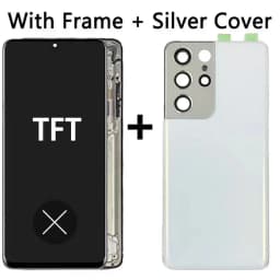 6.8" Super AMOLED For Samsung  S21 Ultra 5G G998 G998U Display Touch Screen Digitizer For Samsung S21Ultra G998B LCD