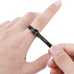 Professional Ring Size Measurement Tool Magnifying Glass Ring Measuring Tape Ring Sizers Fashion Jewelry Measuring Tools