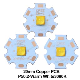 DC3V/6V/12V LED 20W XHP50 XHP50.2 second generation 5050 SMD COB Diode Beads Cold Neutral White 6500K 4500K Head/Flashlight