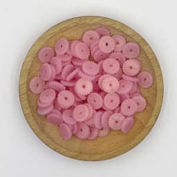 100pcs Gasket Silicone Beads 12mm Round Silicone Bead for Jewelry Necklace Making DIY Pacifier Chain Clips Baby Toys Accessorie
