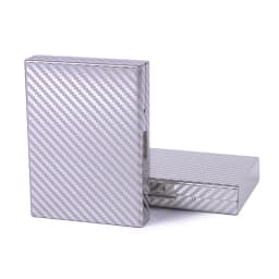 Sealed Aluminum alloy Cigarette Box 20 pack large capacity Lightweight Version portable Business Cigarette case Smoking Gadgets