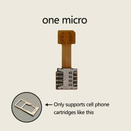 Universal DIY Android Phone TF Dual SIM Card Adapter Nano Cato Hybrid Sim Slot For Micro SD Extender