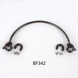 2Pcs Deepeel Metal Bag Handles Purse Sewing Frame Brackets DIY Handcrafted for Women Handbag Replacet Hardware Bags Accessories