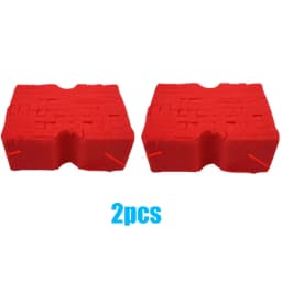 Large Size Car Washing Sponge Block Cross Cut Soft Grid Foam Sponges Strong Water Absorption Home Car Wash Tool Cleaning Brushe