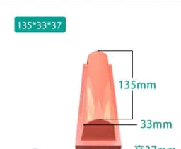 Pneumatic Electric Silicone Imported Pad Printing Rubber Head C Series for 25 Degrees Hardness Durable and Good Inking