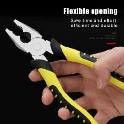 6 Inches Wire Pliers Sharp Large Opening Stripping Pliers Industrial Grade Labor-saving Household Electrician Pliers