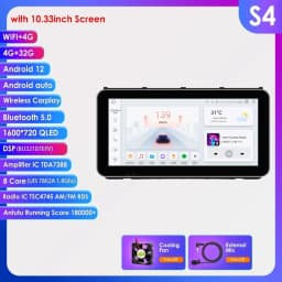 Carplay 4G 9" Car Radio Android for VW MQB Polo Plus T-Cross Zoals T-Kruis T-Roc Tharu Sagitar Multimedia Player GPS 2Din Stereo