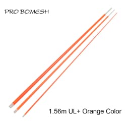 Pro Bomesh 1.43-1.56m 3 Section Hollow Fiber Glass Trout Fishing Rod Blank Travel Fishing Rod Building DIY Component Repair Pole