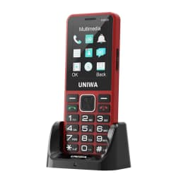 UNIWA V2000 4G Keypad Phone 2.4 Inch Big Button Loud Volume Dual SIM 1700mAh Multilingual Keyboard Feature Phones Elderly