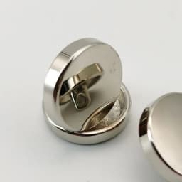 10pcs Round Smooth Plane Gold Metal Buttons for Clothing Jeans Blouse Mini Sewing Accessories Designer Sewing Buttons Wholesale