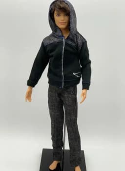 Brand New good quality doll clothes tshirt and pant trousers COATS suits for kem dolls BBA201201