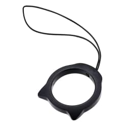 Super Light Aluminum Alloy Cute Finger Ring Phone Lanyards Strap Keychain Lanyard for Keys