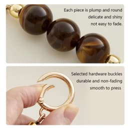Bag Extension Chain For Coach Rowan21 Bag Decoration Chain Beaded Pendant Fashion Bag Chain Transformation Accessories
