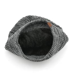 Winter Warm Skullies Beanie Men Thermal Multi-colored Knitted Minimalist Hat Thick Double-Layer Fleece Lined Skull Cap
