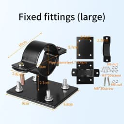 Bicycle Quick Release Bracket Front Rear Basket Mount For Cargo Rack/Bicycle/Folding Bike/Electric Bike/Electric Scooter
