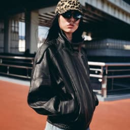 Women's Jacket 2026 Autumn New Black Long Sleeve Pebble Faux Leather Jacket Motorcycle Style Personality Fashion