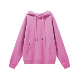 ZODF New Winter Men Basic Thick Fleece 345gsm Hoodies Casual Loose Hip Hop Unisex Hooded Sweatshirt Pullovers Tracksuits HY0010