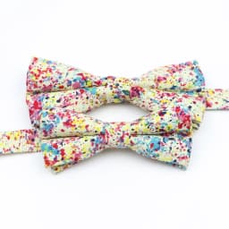 Cotton Floral Parent-Child Bowtie Set Bow Tie Necktie For Men Wedding Party Business Suits Gravata Pink Yellow Butterfly Cravats