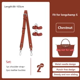 Wide Bag Strap For Longchamp S, Crossbody Shoulder Strap Mocha Artichoke Belt, Cowhide Bag Replacement Accessories