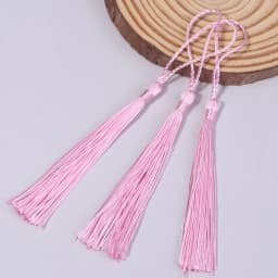 30pcs 13cm Hanging Rope Polyester Tassel Fringe Soft Flossy Tassel For DIY Bookmark Keychain Pendants Jewelry Making Accessories