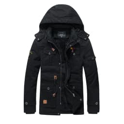 Parkas Jacket Men Winter Windbreaker Coats High Quality Fashion Thicken Outwear Men Clothing Men Parkas Cotton Winter Jackets