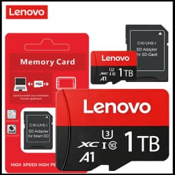 Lenovo Original Micro SD Card 1TB High Speed Cartao De Memoria 256GB 512GB Class 10 Memory Cards 128GB TF Card For Phone Camera