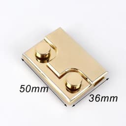 1Pc Gold Metal Clasp Turn Lock Twist Locks Bag Decoration Buckles Handbag Purse Closure Clasps DIY Hardware Replace Accessories