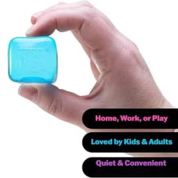 NEEDOH Mini Nice Ice Cube Stress Relief Squishy Cube Mini 4 Pack Set Sensory Toy Anti-Anxiety Party Favors Gifts For Adults