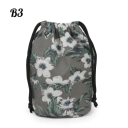 Tanqu New Drawstring Canvas Fabric Inner Pocket Lining for Obasket Obag Handbag Insert for O Basket O Bag