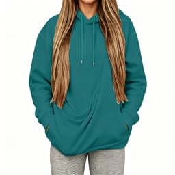 Unisex Fall And Winter Casual Solid Color Portable Pet Pouch Hoodie Funny Pullover Thin Tunic Hoodie