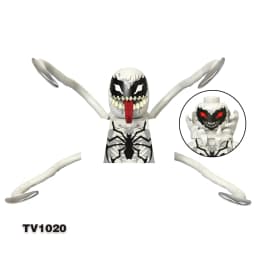 Blind Box Mini Building Blocks TV6203 Figures Big Goblin Spiderman Iron Man Venom Captain Hawk Deadpool Armor Christmas Gift Toy