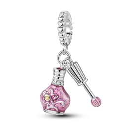 925 Sterling Silver Pink Series Charms Bow Tie Girl Cake Princess Beads Pendant Fit Original Bracelet DIY Jewelry Gift For Woman