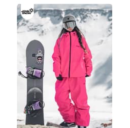 John Snow New Warm Snow Wear For Men And Women Waterproof Breathable Snowboard Jacket And Pants Outdoor Professional Ski Suit