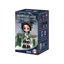 POP MART DEMON SLAYER Unwavering Resolve Arc Series Block Flgures Genuine Blind Box Doll Mystery Box Original Toys Gift