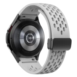 Silicone Strap for Samsung Galaxy Watch 7 6 5 4 40mm 44mm 5Pro 45mm Magnetic Buckle Band 6 Classic 43mm 47mm No Gaps Bracelet