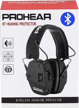 PROHEAR Headphones Bluetooth Electronic Shooting Ear Protection Earmuffs Noise Reduction Sound Amplification Hearing Protector