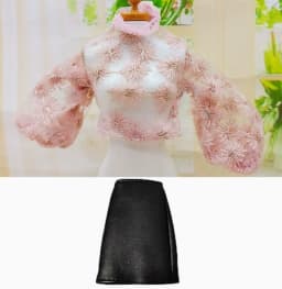 New style Toy accessories gift pretty clothes for your BB FR 1/6 scale dolls BBIKD16H
