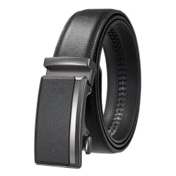 Genuine Cow Leather Automatic Belt For Men Formal Automatic Buckle Belt Genuine Leather Mens business Strap
