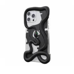 Cool 3D Snake Printed Mobile Phone Case, Fashionable 3D Snake Phone Case - Bold and Trendy Phone Case for iPhone 14 Pro