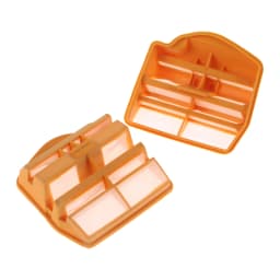 2Pcs Yellow Air Filter Cleaner Fits for Husqvarna 445 445E 450 450E Chainsaw Parts Replace for 544080803 Garden DIY Power Tool